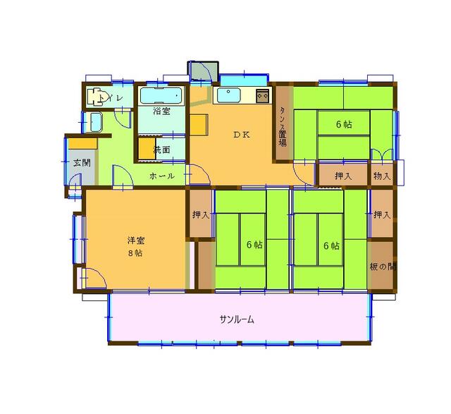 detached 山梨県中央市上三條