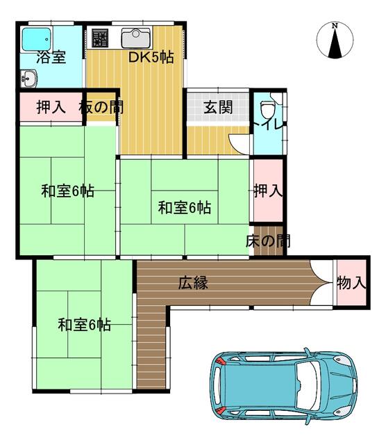 detached 山梨県甲府市住吉１丁目 地図を見る