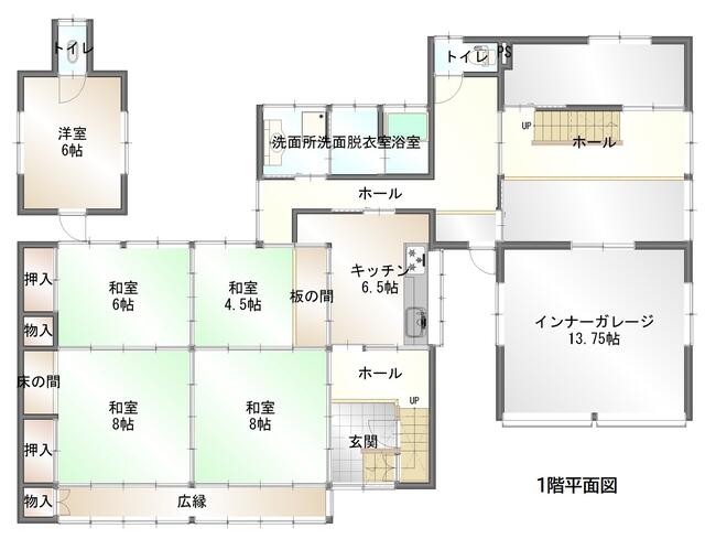 detached 山梨県南アルプス市下市之瀬
