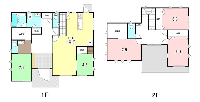 山梨県甲府市の一戸建て | 3390万円 | 5LDK | 212m² | Akiyama house finder