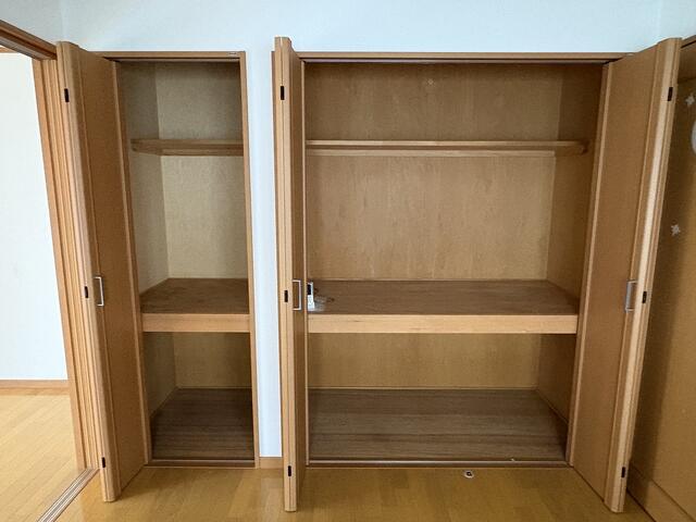 収納／４．５帖の洋室しっかり収納あります。