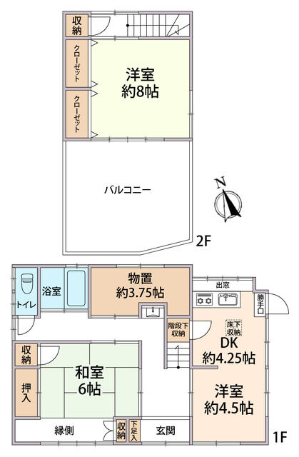 detached 山梨県西八代郡市川三郷町市川大門