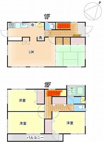 detached 山梨県笛吹市石和町下平井