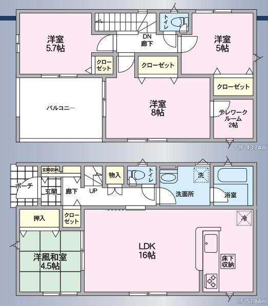 detached 長野県中野市大字中野 地図を見る