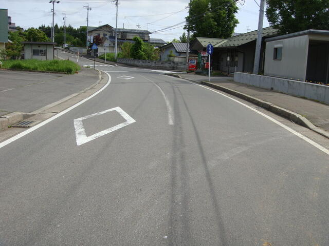 前面道路