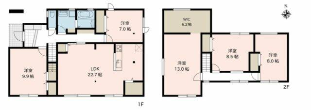 detached 長野県埴科郡坂城町大字中之条