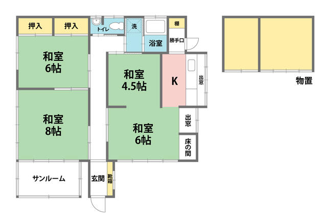 detached 長野県小諸市大字八満 地図を見る