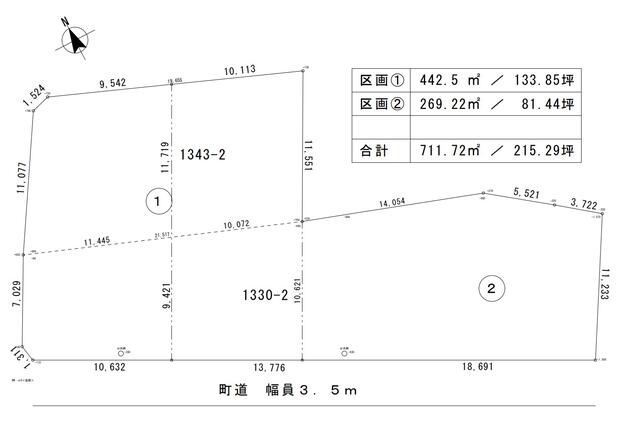区画図／区画図