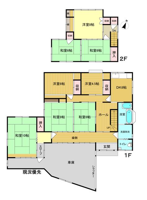detached 長野県中野市大字柳沢 地図を見る