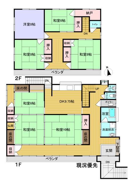 detached 長野県飯山市大字飯山 地図を見る