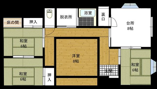 detached 長野県上伊那郡箕輪町大字中箕輪