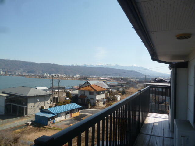 現地からの眺望／諏訪湖、八ヶ岳一望／撮影日2026-03-09