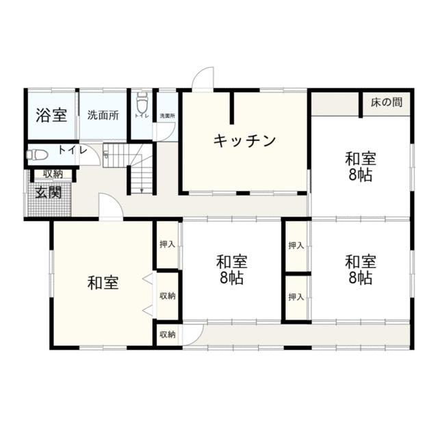 長野県長野市の一戸建て | 2500万円 | 6DK | 265.62m² | Akiyama house finder