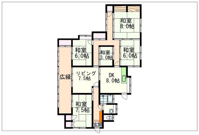 detached 長野県埴科郡坂城町大字南条