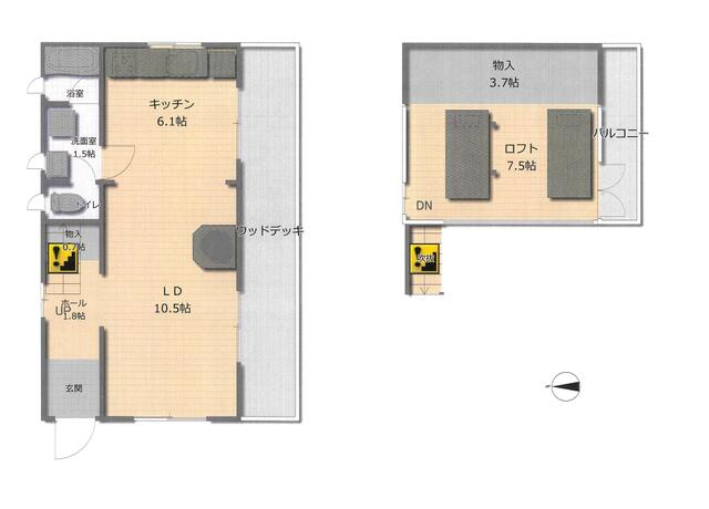 detached 長野県上水内郡飯綱町大字川上 地図を見る