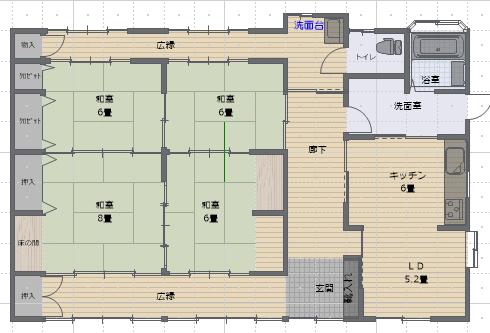 detached 長野県上高井郡高山村大字高井