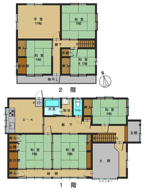 detached 長野県飯山市大字一山 地図を見る