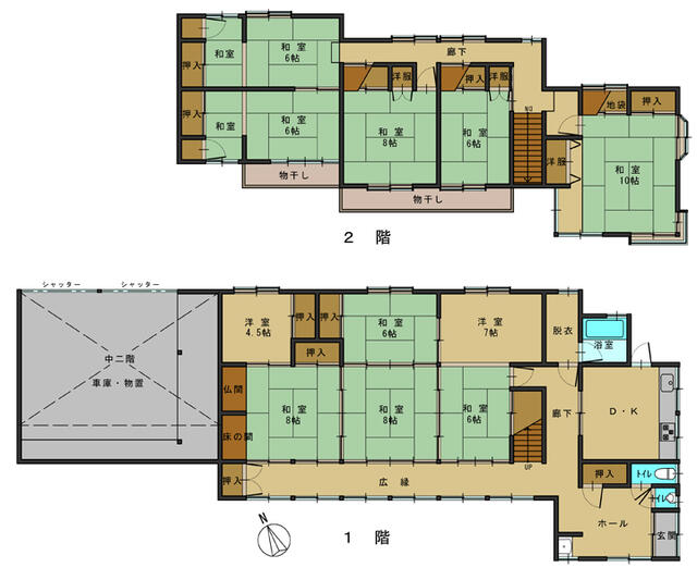 detached 長野県下高井郡木島平村大字穂高 地図を見る