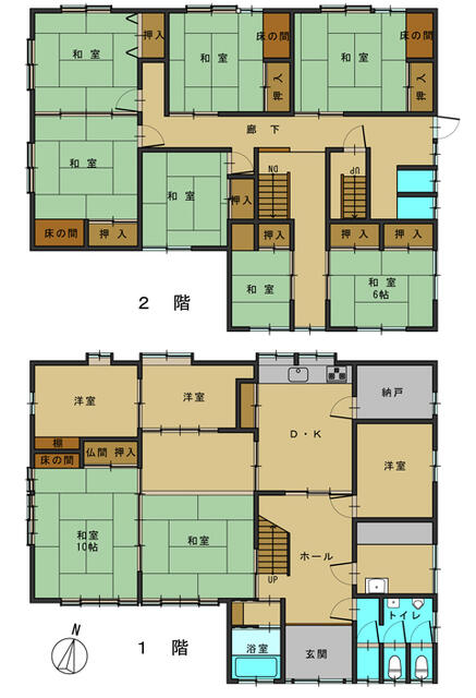 detached 長野県下高井郡野沢温泉村大字七ケ巻