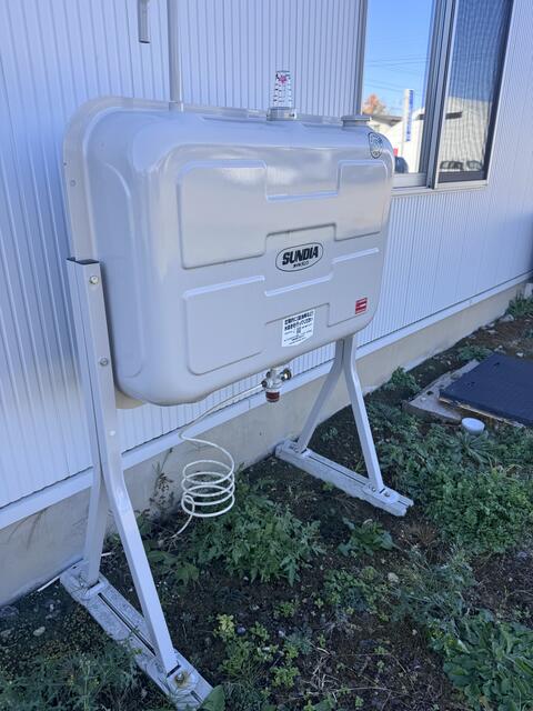 灯油タンク　※給湯器は灯油。