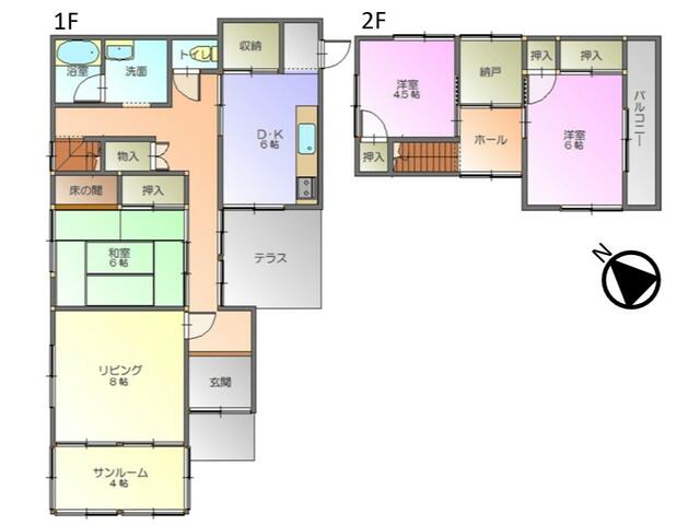 detached 長野県塩尻市大字堀ノ内 地図を見る