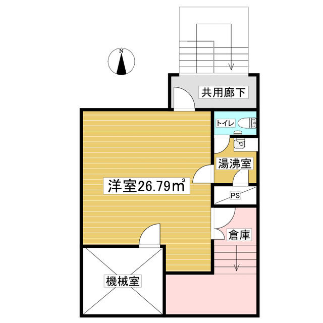 間取り図／アーツ本庄　２１０号室