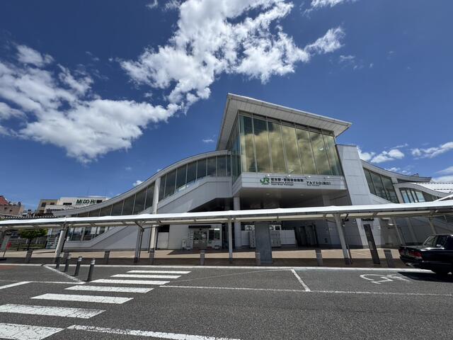 松本駅アルプス口 (903m)
