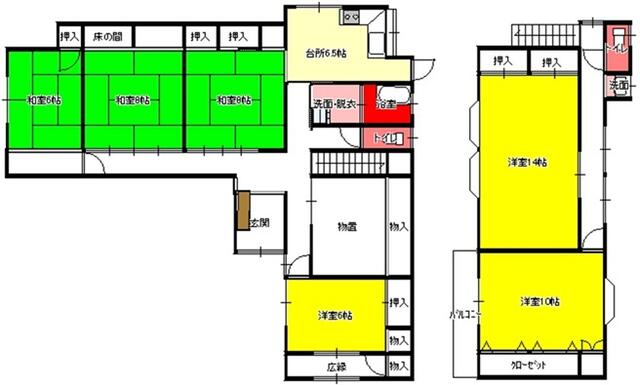 detached 長野県上伊那郡飯島町本郷 地図を見る