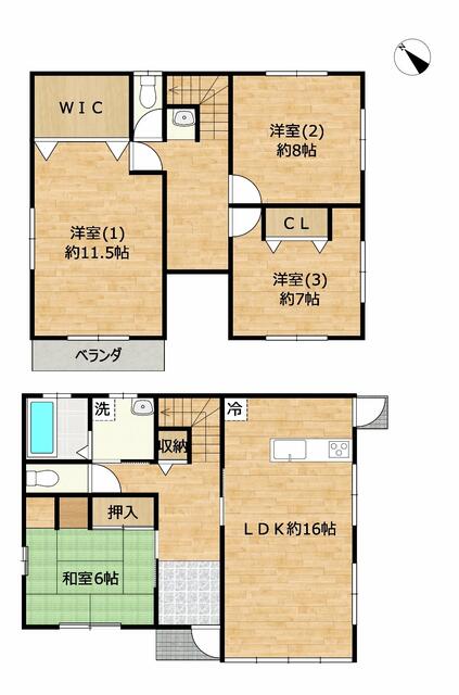 detached 長野県上伊那郡箕輪町大字中箕輪