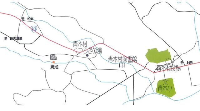 detached 長野県小県郡青木村大字田沢 地図を見る