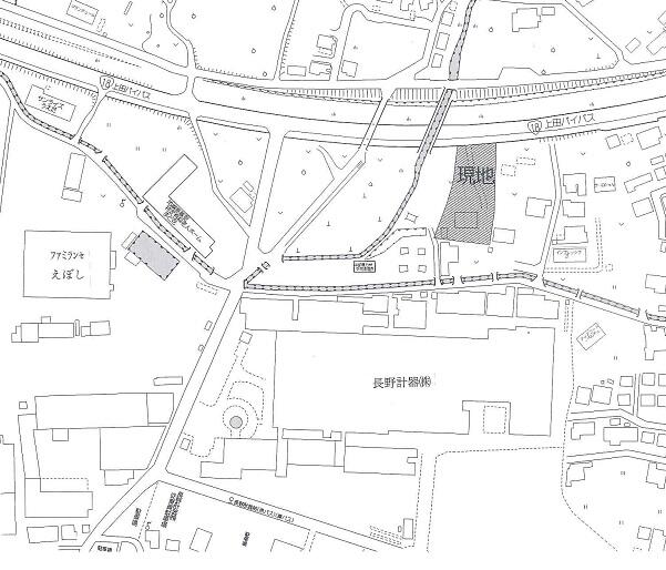 地図　上田市秋和１３０２－５