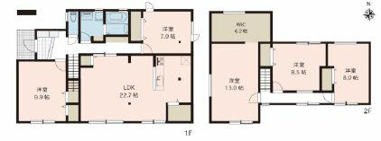 detached 長野県埴科郡坂城町大字中之条 地図を見る