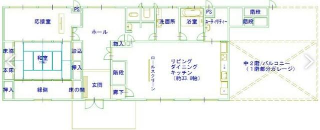 detached 長野県上伊那郡箕輪町大字中箕輪