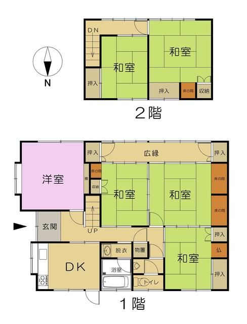 detached 長野県長野市信州新町下市場