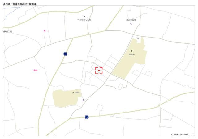 【不動産ジャパン】物件詳細:長野県上高井郡高山村大字高井緑ケ丘/の物件情報:売地