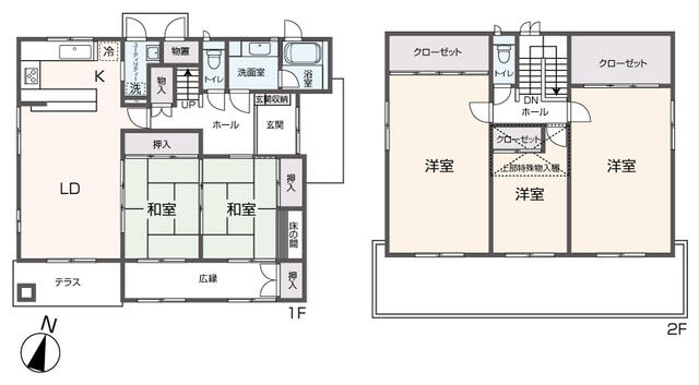 detached 長野県大町市常盤 地図を見る