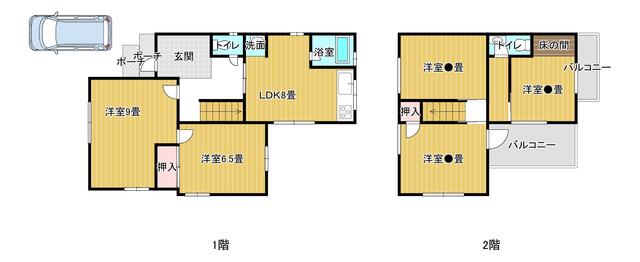 detached 愛知県豊明市栄町上姥子 地図を見る