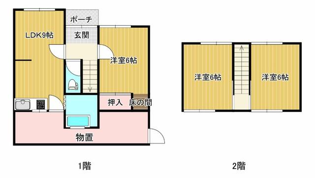 detached 愛知県稲沢市平和町那古良 地図を見る