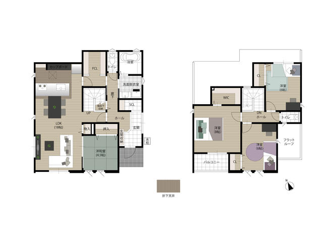 house for sale in 羽島市, Gifu | ¥29,800,000 | 4LDK | Akiyama house find…