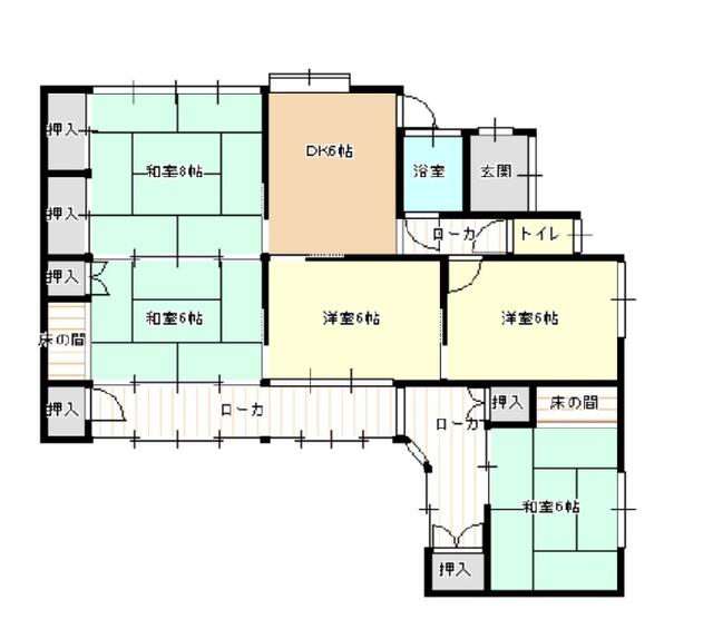 detached 岐阜県揖斐郡池田町青柳