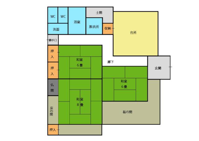 detached 岐阜県可児郡御嵩町伏見 地図を見る