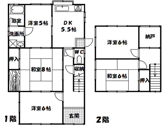 detached 岐阜県山県市伊佐美 地図を見る