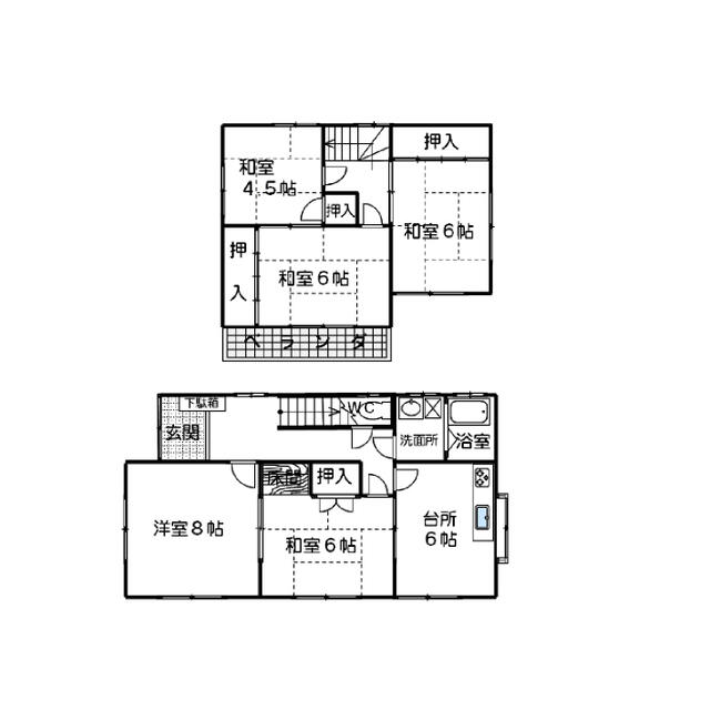 detached 岐阜県本巣郡北方町高屋条里１丁目