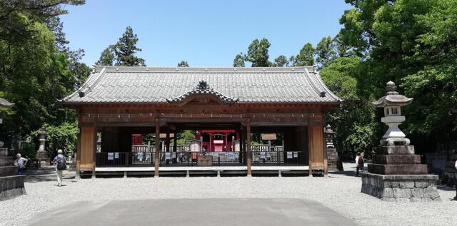 日吉神社 (587m)