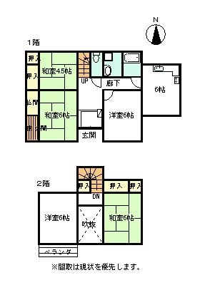 detached 岐阜県安八郡神戸町大字神戸 地図を見る
