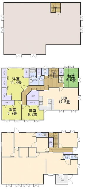 detached 岐阜県揖斐郡揖斐川町三輪 地図を見る