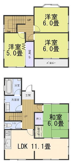 detached 岐阜県揖斐郡池田町上田 地図を見る