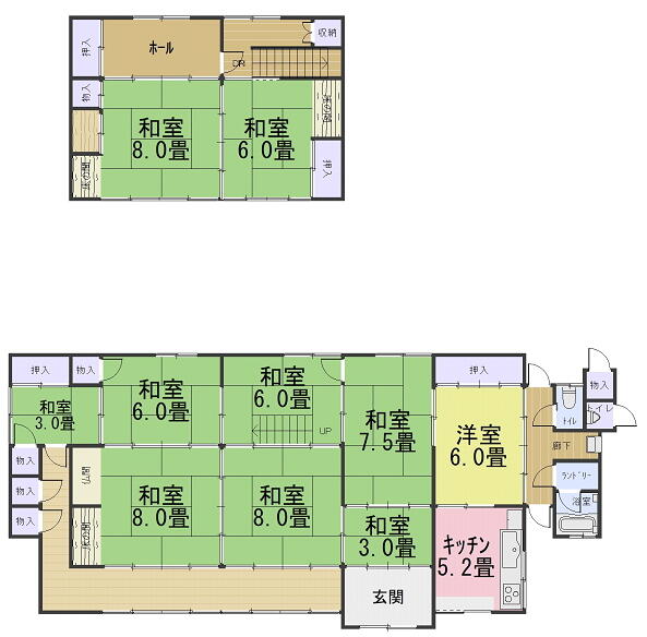 detached 岐阜県揖斐郡大野町大字野 地図を見る