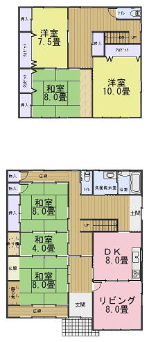 detached 岐阜県揖斐郡揖斐川町三輪 地図を見る