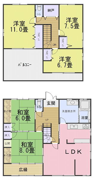 detached 岐阜県揖斐郡揖斐川町新宮 地図を見る